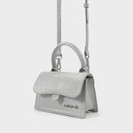 Bolso mini PAIGE MINI LE - PLATEADO