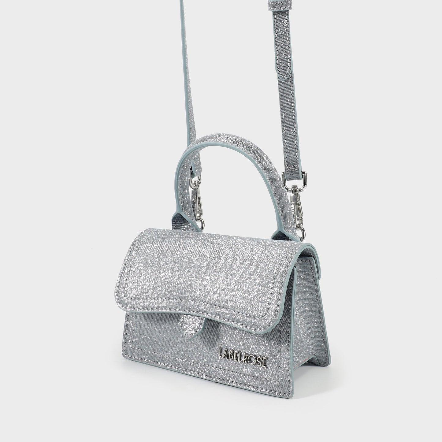 PAIGE MINI LE Mini Handbag - LIGHT BLUE