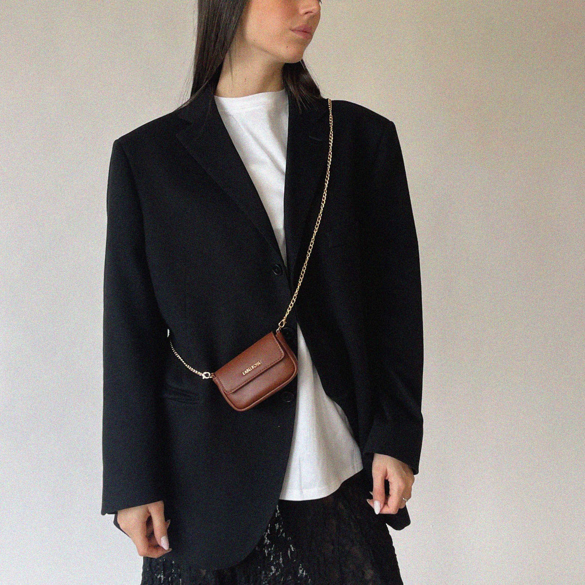 Mini bolso MINI MARGARET - MARRON