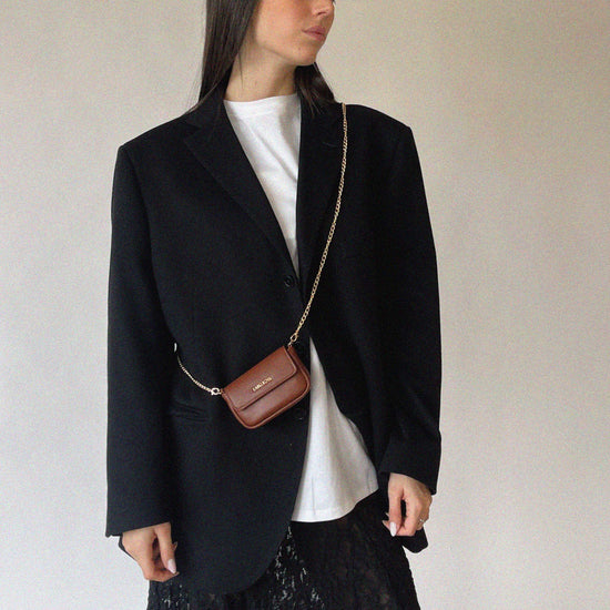 Mini bolso MINI MARGARET - MARRON