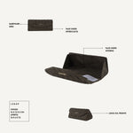 MEGAN FAUX SUEDE MATCHING SET - MUSK