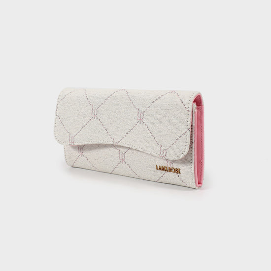 Portafoglio NEW MONOGRAM WALLET MAXI - PANNA