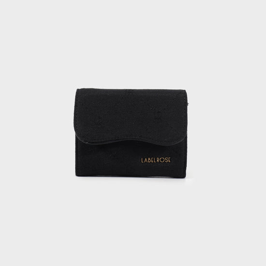 Portafoglio NEW MONOGRAM WALLET SMALL - NERO