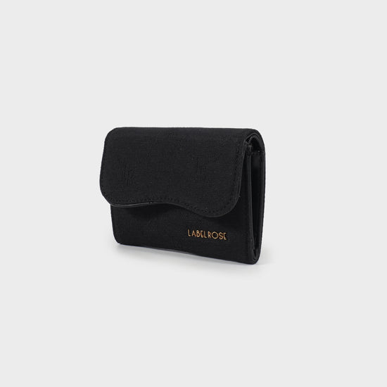 Portafoglio NEW MONOGRAM WALLET SMALL - NERO