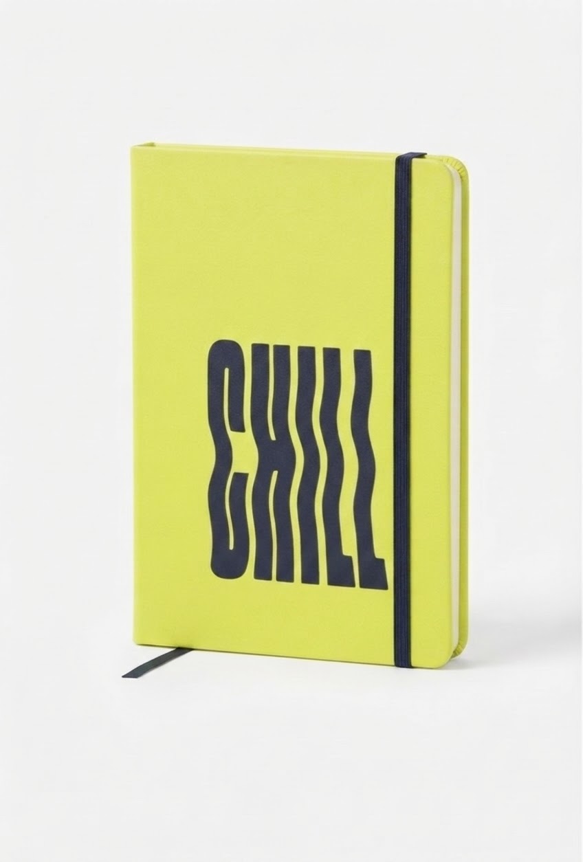 Notebook back to reality - CHILL BLUE