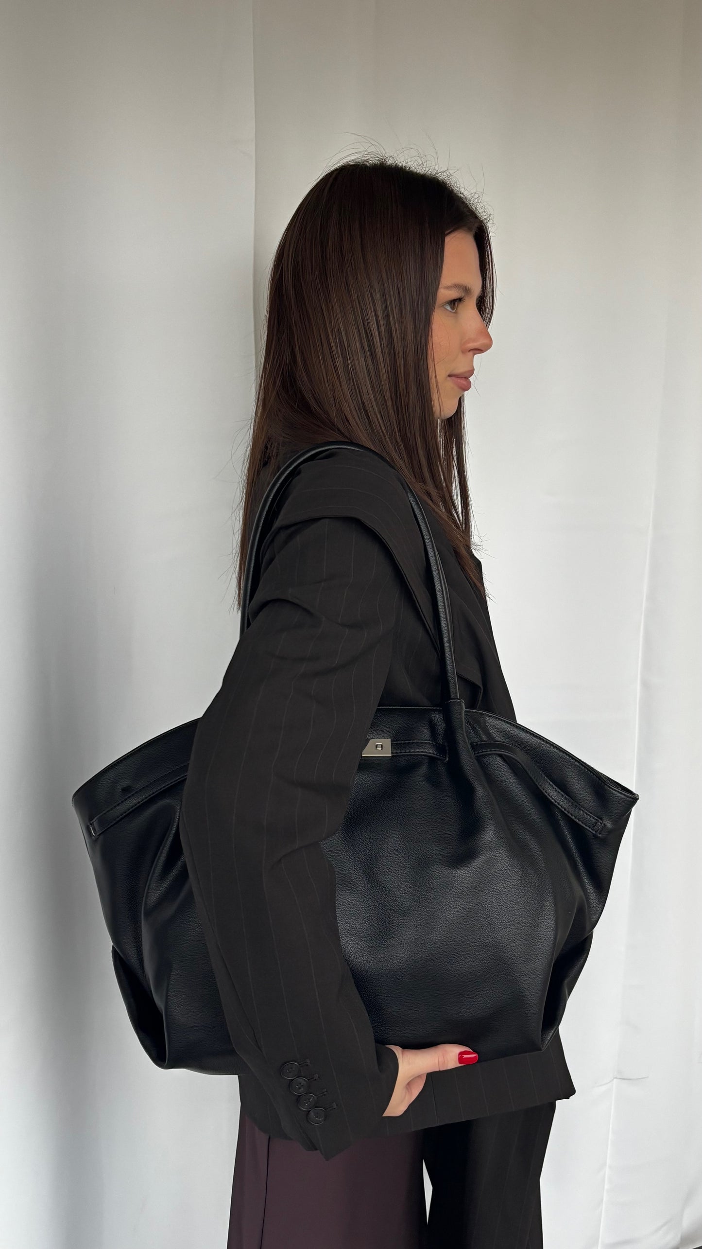 Borsa a mano NEW BRIELLE BIG - BLACK