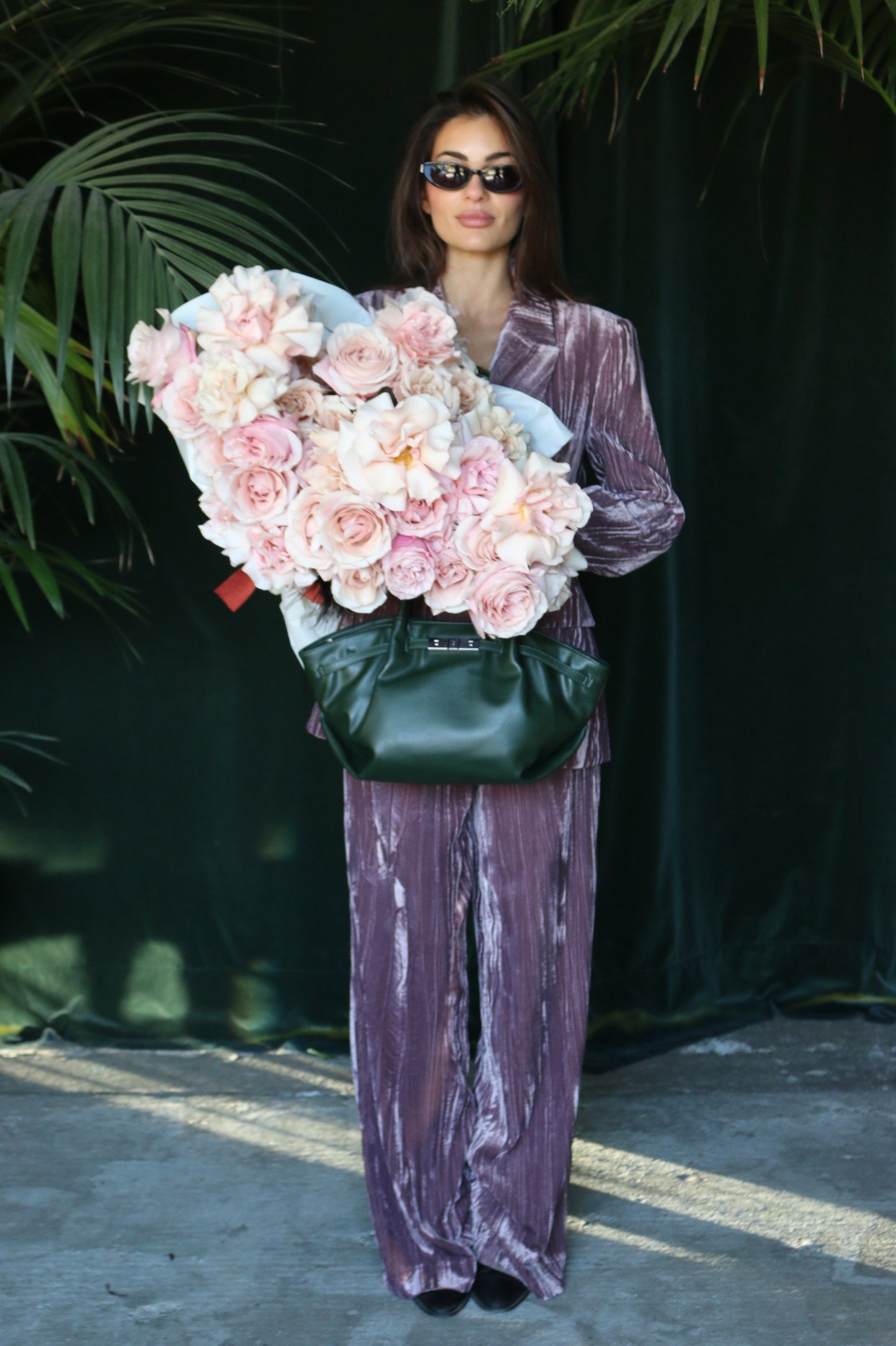 Borsa a mano NEW BRIELLE SMALL - FOREST GREEN