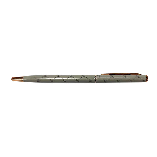 LABEL ROSE monogram pen - BEIGE