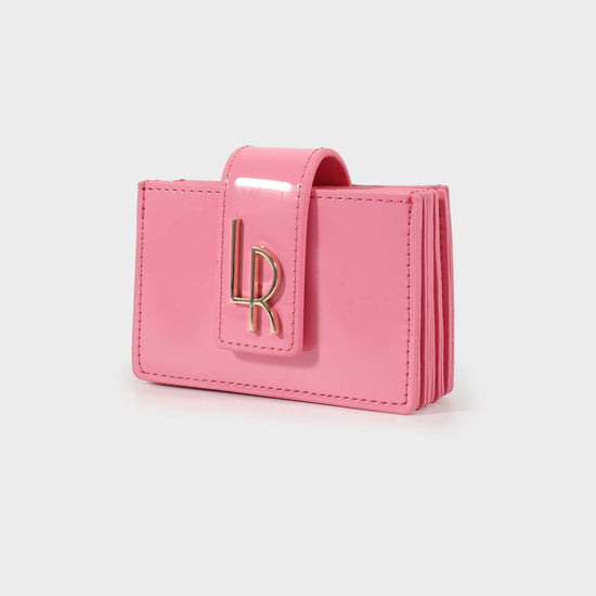 ROSE CARD WALLET 30.05 LE - PARTY PINK