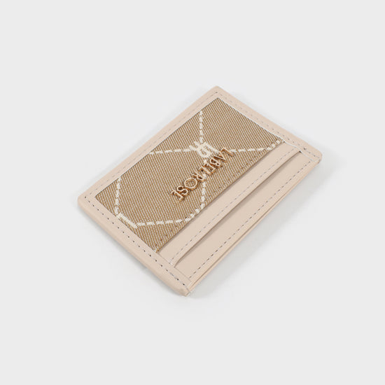 NEW MONOGRAM CARD WALLET - WHITE