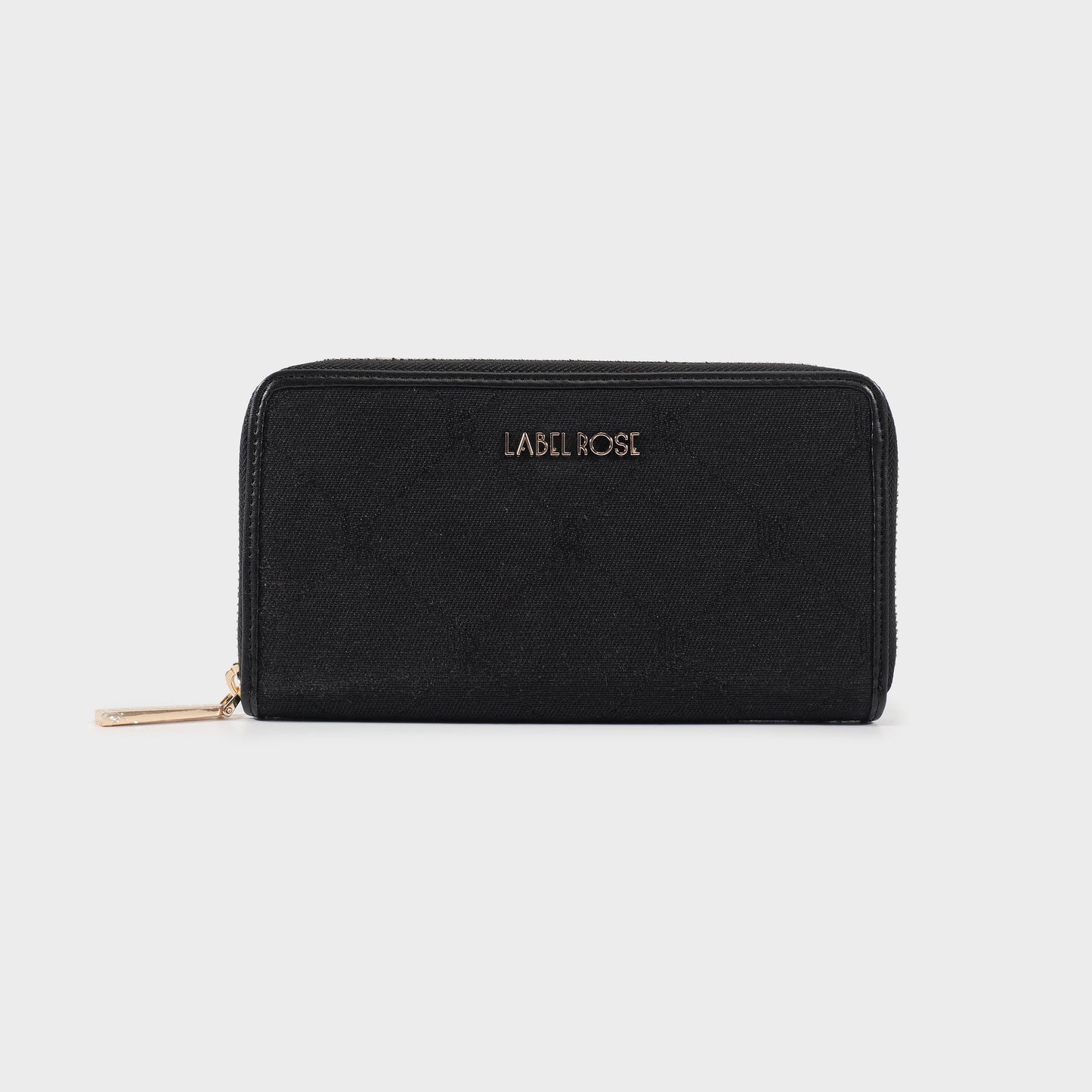 NEW MONOGRAM BIG WALLET - BLACK