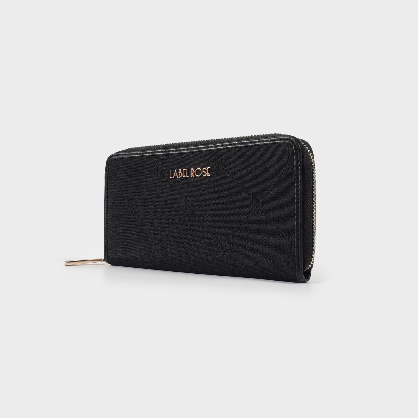 NEW MONOGRAM BIG WALLET - BLACK