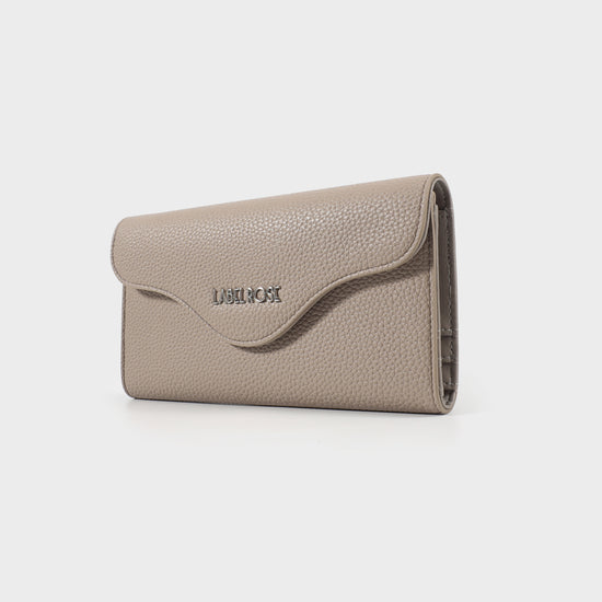Leatherette TAYLOR WALLET - TAUPE