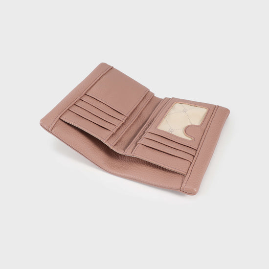 CHERYL BIG Wallet - DARK PINK