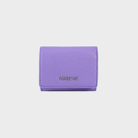 ELLEN WALLET SMALL - DEEP LILAC