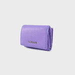 ELLEN WALLET SMALL - DEEP LILAC