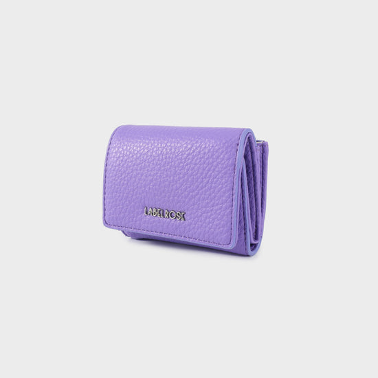 ELLEN WALLET SMALL - DEEP LILAC