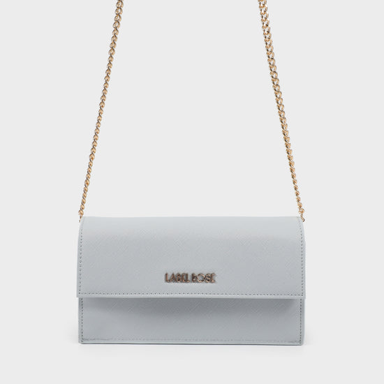 Pochette WALLET ON CHAIN - GHIACCIO