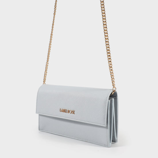 Pochette WALLET ON CHAIN - GHIACCIO