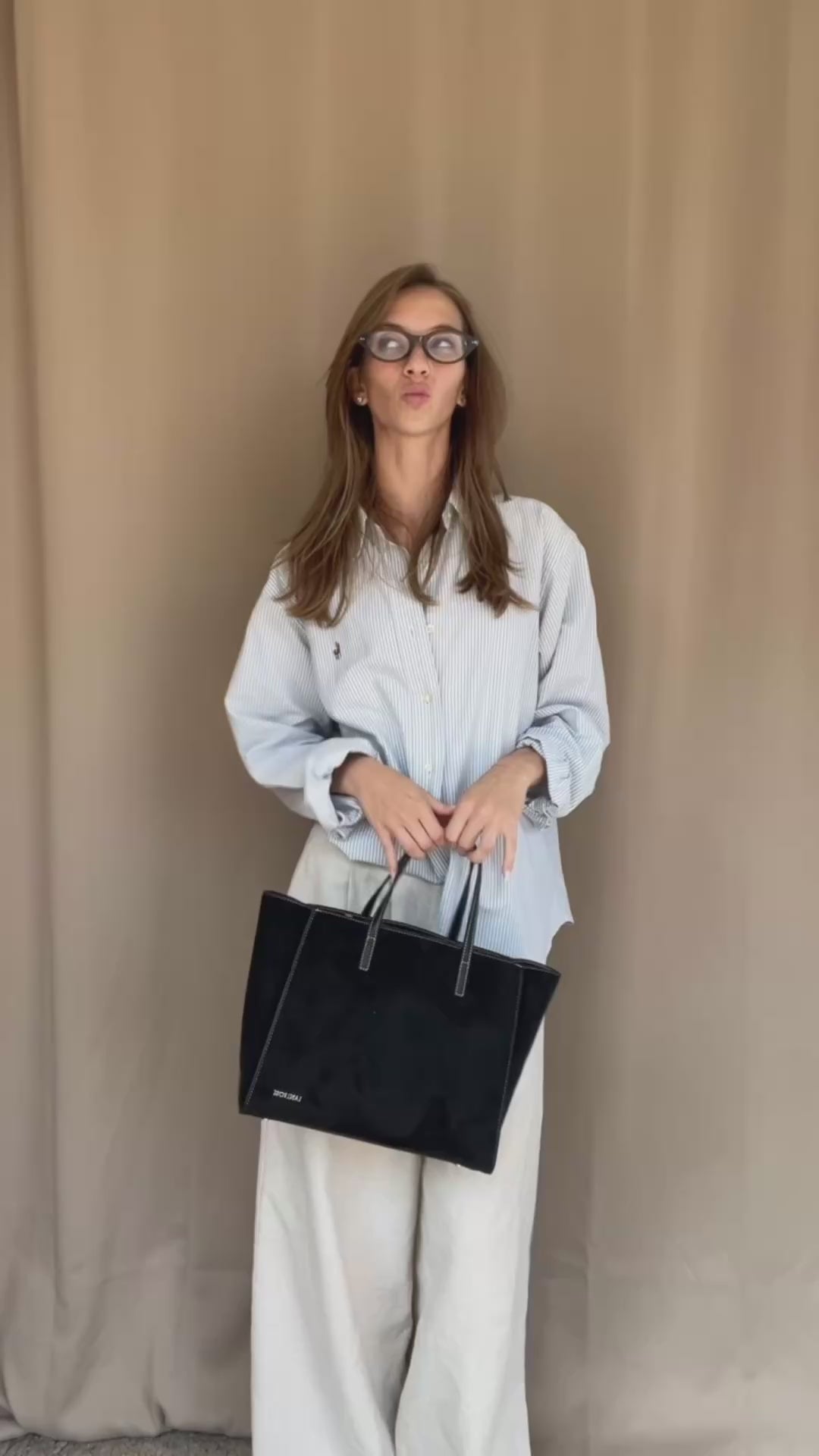 Cargar y reproducir video en el visor de la galería, Bolso de mano MELISSA SIMILSUEDE - BLACK SILVER
