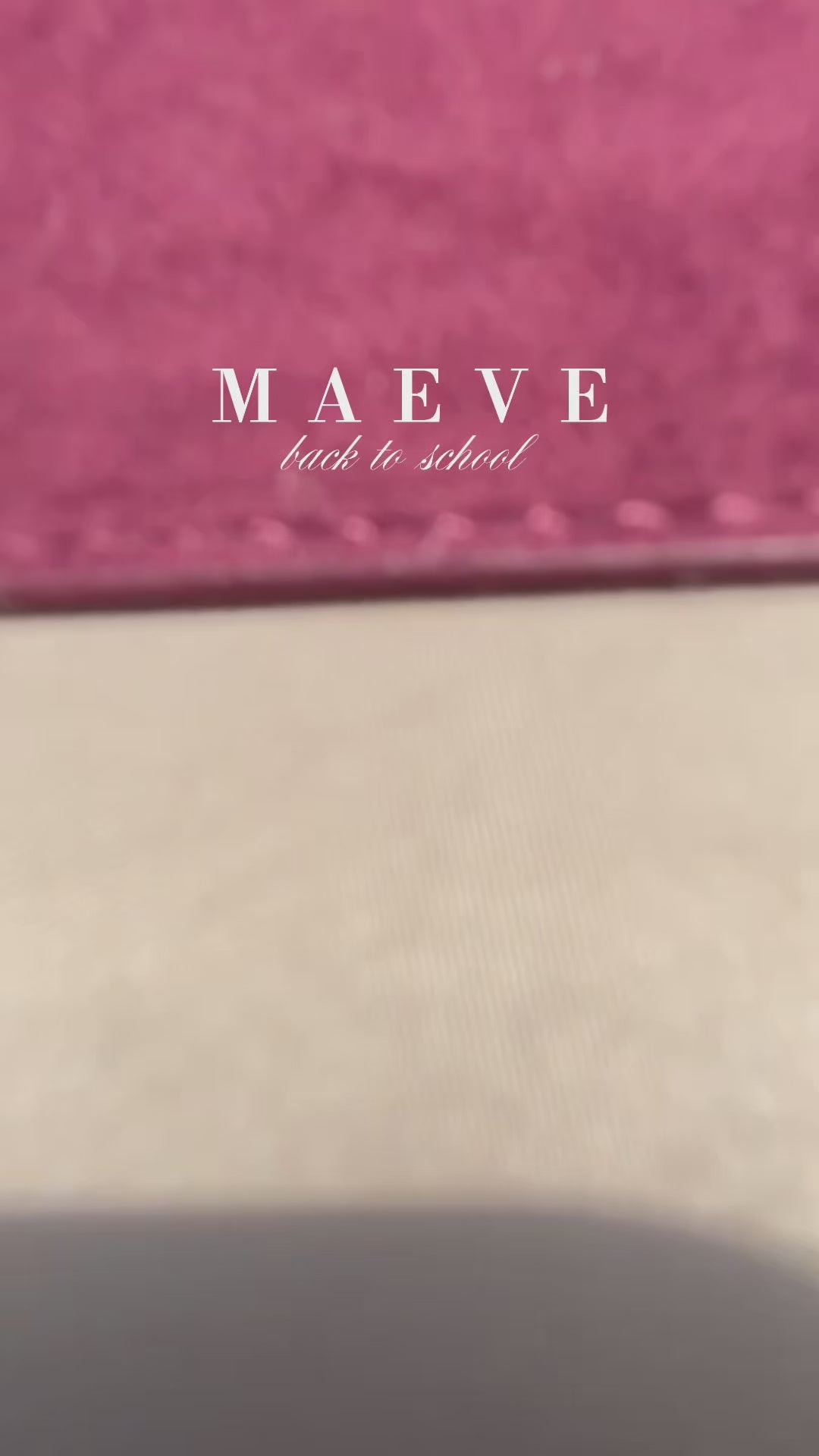 Cargar y reproducir el video en el visor de la galería, Borsa a spalla MAEVE - BORDEAUX
