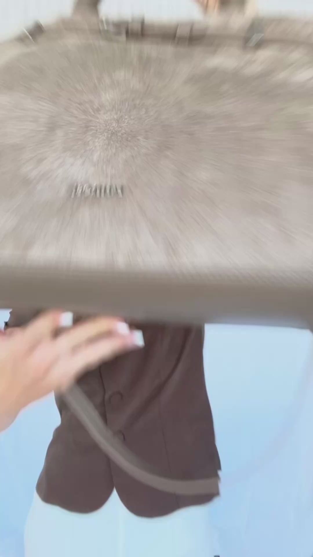 Load and play video in Gallery viewer, MINA handbag - TAUPE
