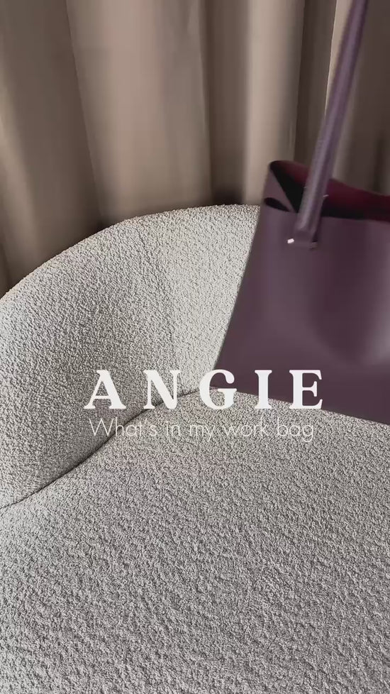 Carica e guarda video nella visualizzazione della galleria, Shopper bag ANGIE - BLACK
