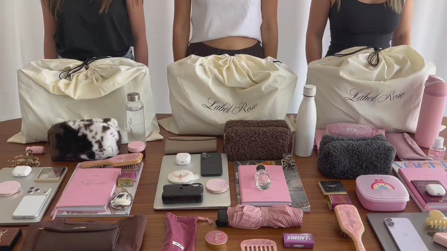 Carica e guarda video nella visualizzazione della galleria, Borsa organizer MOMMY BAG - MAUVE LULLABY
