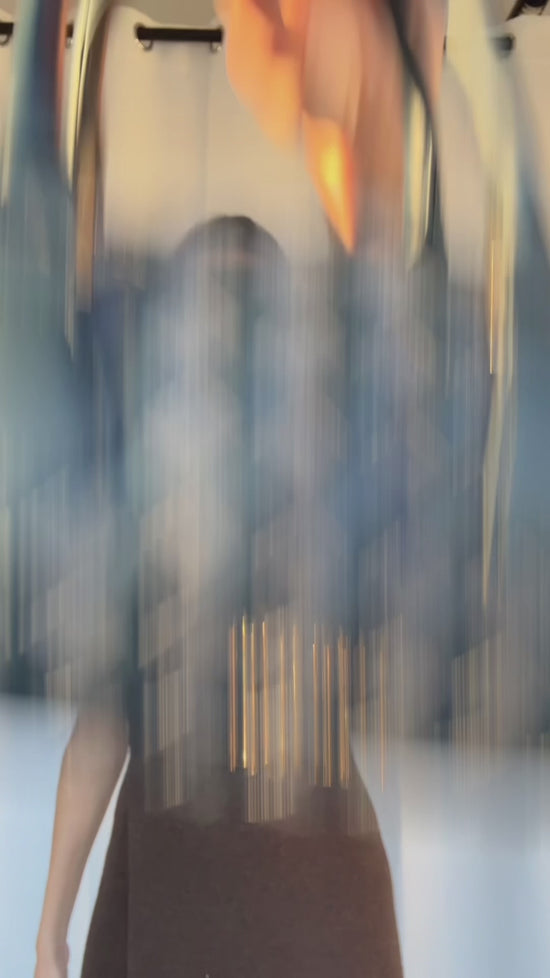 Carica e guarda video nella visualizzazione della galleria, Borsa a mano TWIST- BLUE
