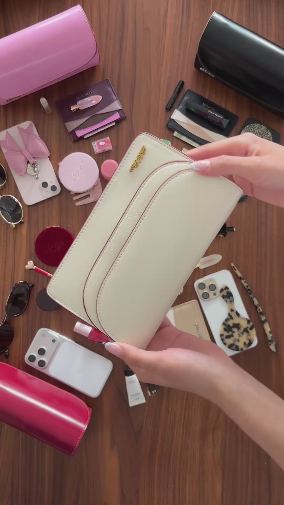 Cargar y reproducir video en el visor de la galería, Borsa a spalla ARIANA - WHITE
