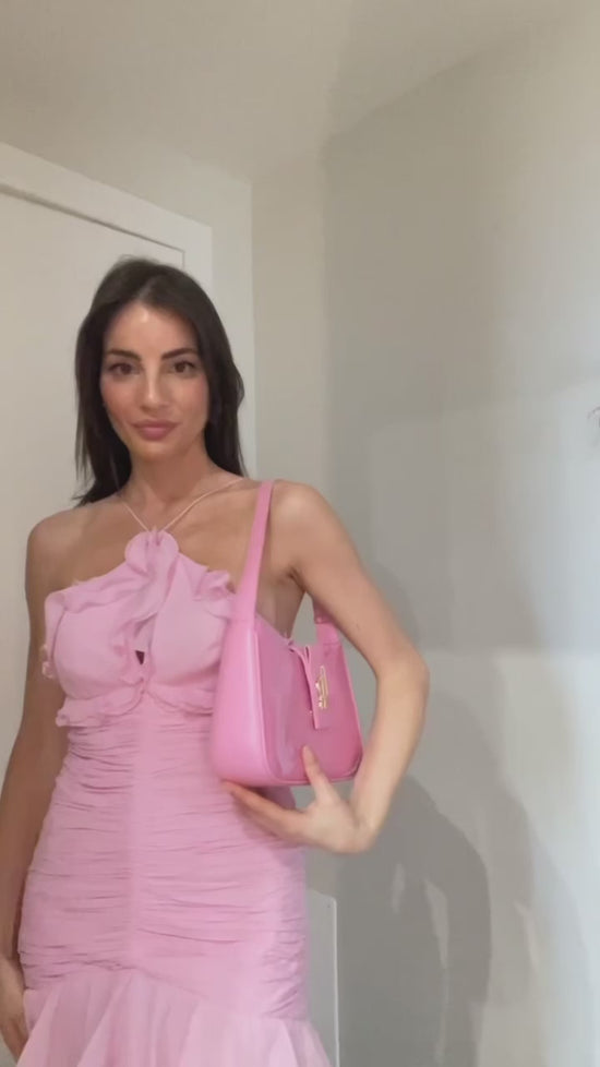 Load and play video in Gallery viewer, ROSE 30.05 LE Shoulder Bag - PINK CANDY
