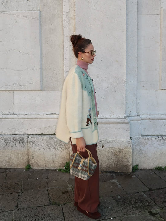 Borsa a mano DELILAH - VERDE SALVIA