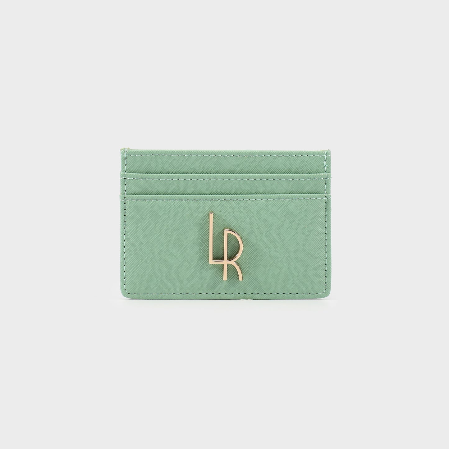 MINI BEAUTY Saffiano WALLET - PASTEL GREEN