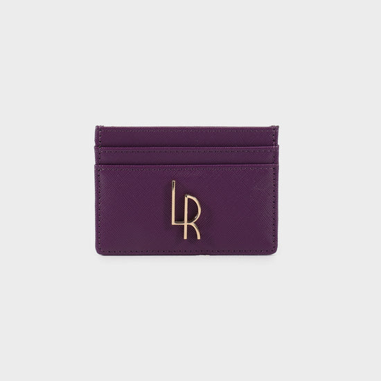 MINI BEAUTY saffiano WALLET - VIOLA