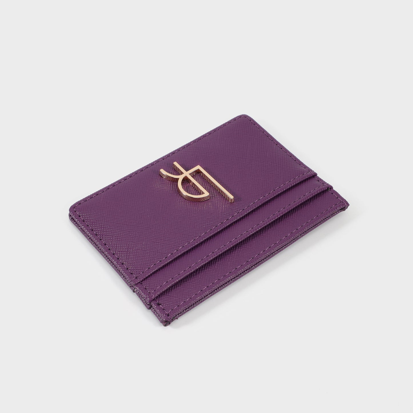 MINI BEAUTY Saffiano WALLET-PÚRPURA