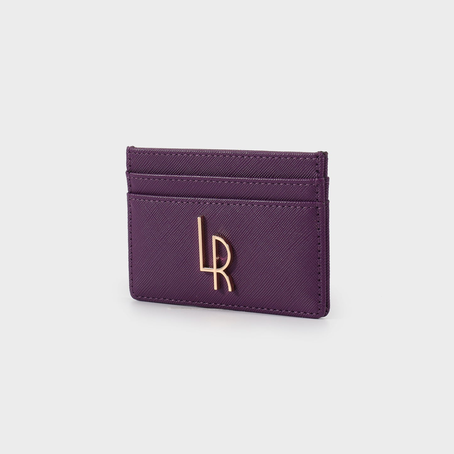 MINI BEAUTY Saffiano WALLET-PÚRPURA