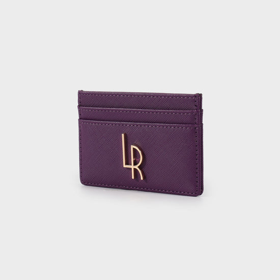 MINI BEAUTY saffiano WALLET - VIOLA
