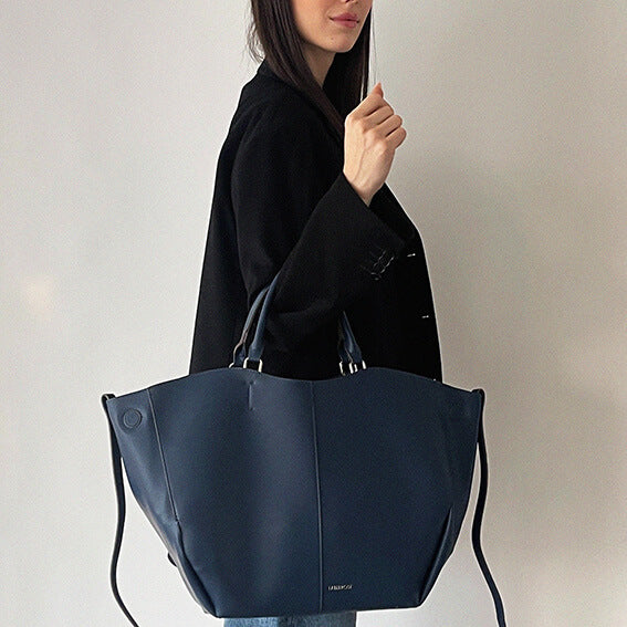 SCARLETT BIG Shoulder Bag - MIDNIGHT BLUE