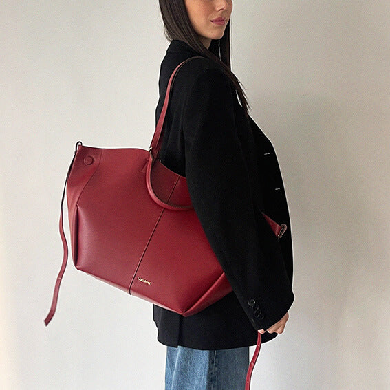 Borsa a spalla SCARLETT BIG - BORDEAUX