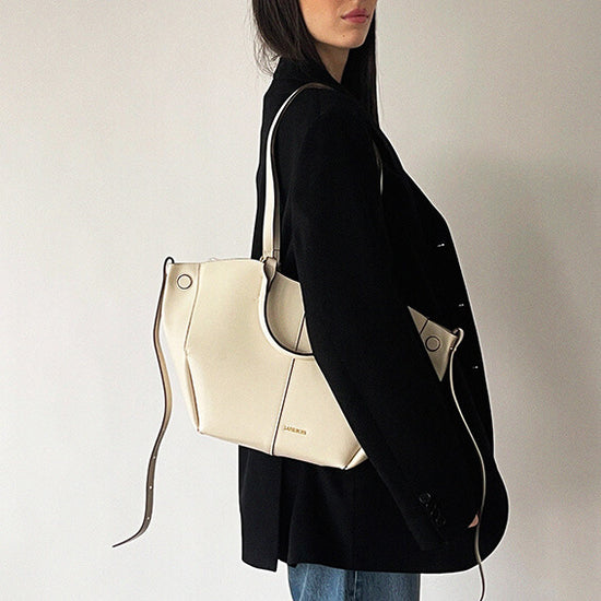 SCARLETT SMALL Shoulder Bag - CREAM