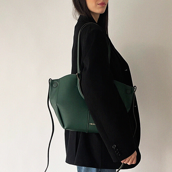 SCARLETT SMALL Shoulder Bag - FOREST GREEN