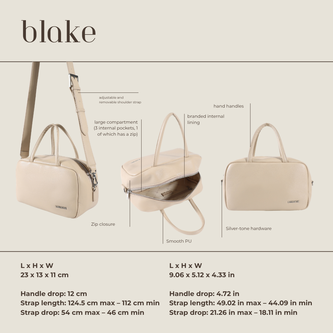 Borsa bauletto BLAKE - ICED COFFEE