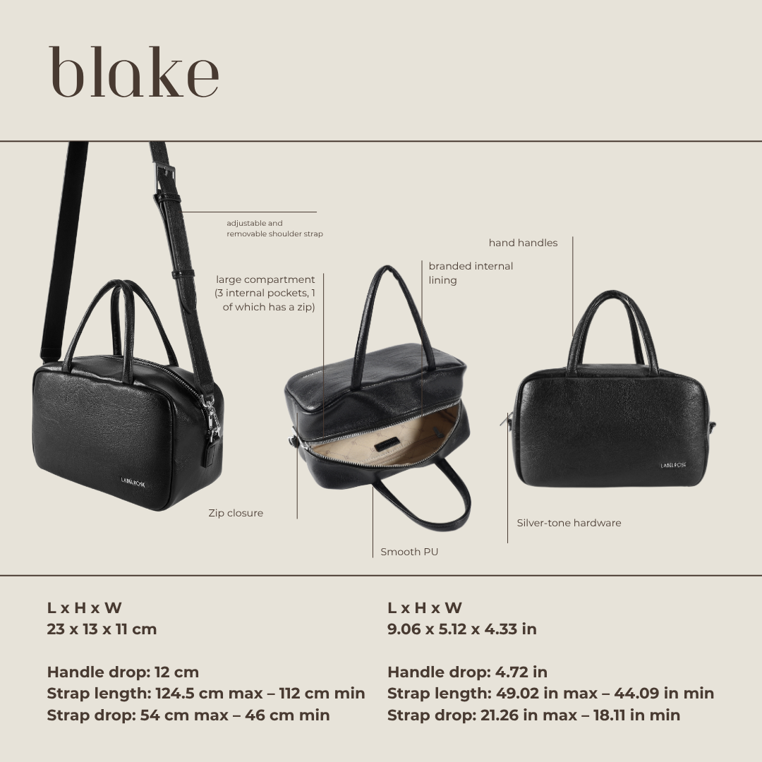 Borsa bauletto BLAKE - AMERICAN COFFEE SILVER