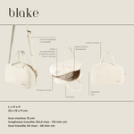 Borsa bauletto BLAKE - MILK