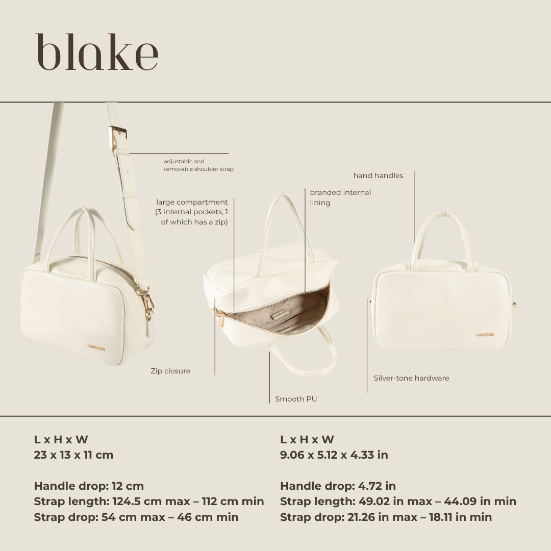 Borsa bauletto BLAKE - MILK