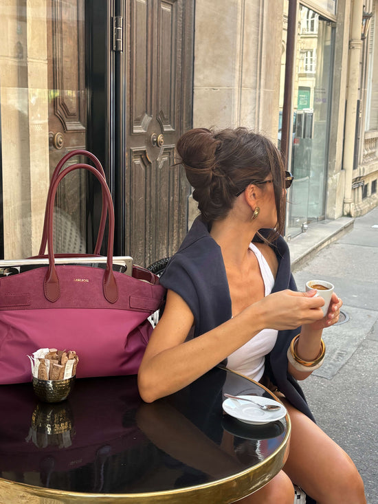 Borsa a spalla MAEVE - MAUVE