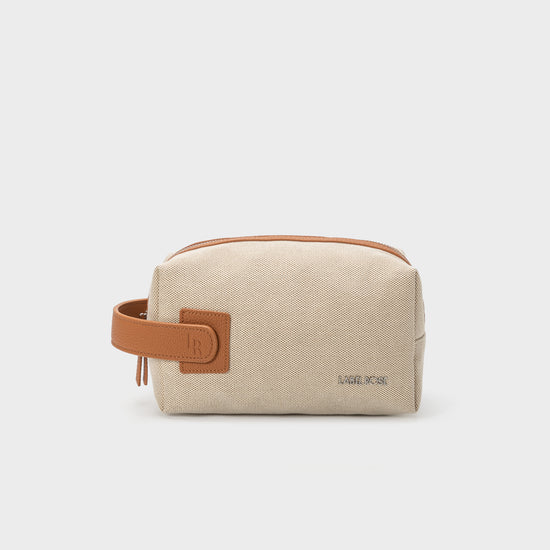 Neceser TRAVEL BEAUTY MEDIUM - CUERO