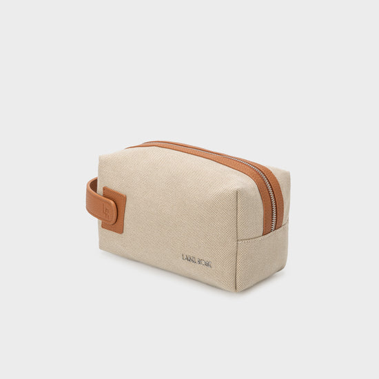 Neceser TRAVEL BEAUTY MEDIUM - CUERO