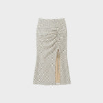 Gonna longuette KATE - POIS NERO