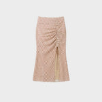 KATE Midi Skirt - RED POLKA DOT